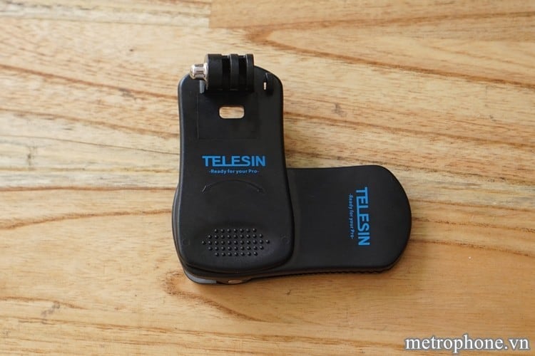 Kẹp dây Balo gắn GoPro 6 Telesin - Metrophone.vn