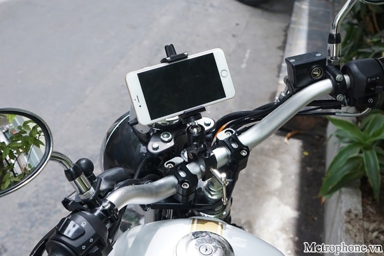 Kẹp gắn điện thoại và Action Cam máy ảnh trên xe - Metrophone.vn