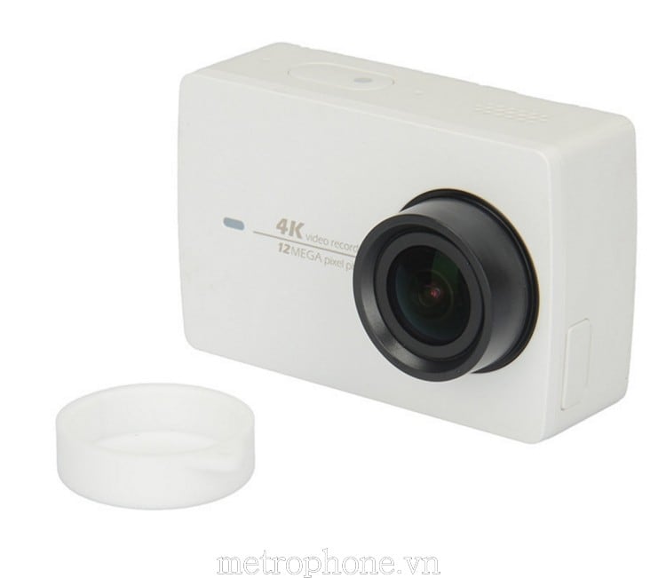 Ốp silicon và nắp bảo vệ ống kính cho camera hành động Xiaomi Yi 2 - Metrophone.vn