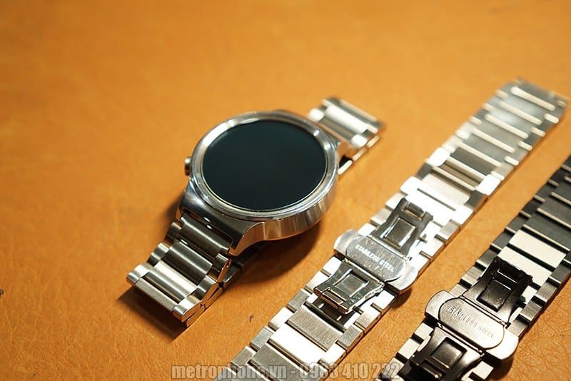 Dây đồng hồ Huawei Watch - Dây kim loại co Huawei Watch - Metrophone.vn