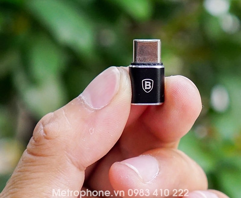 Đầu chuyển Micro USB sang Type C - Metrophone.vn