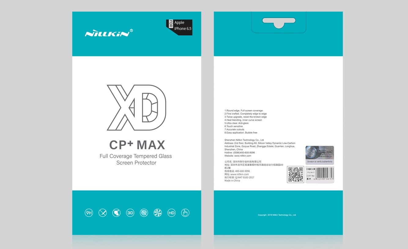 Cường lực iPhone Xs Max XD-CP+MAX FULL màn hình