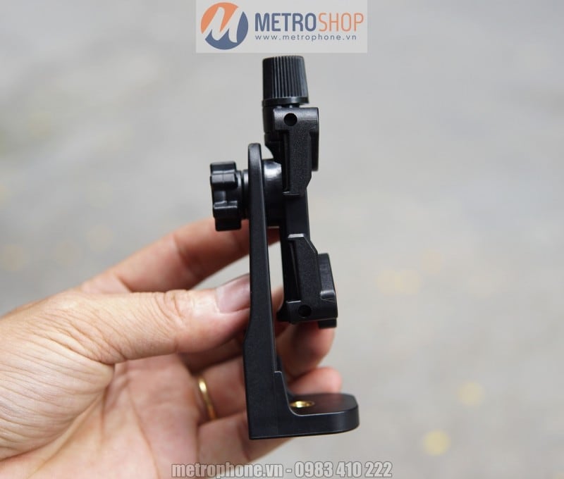 Khung giữ điện thoại chân máy ảnh xoay 360 độ - Metrophone.vn