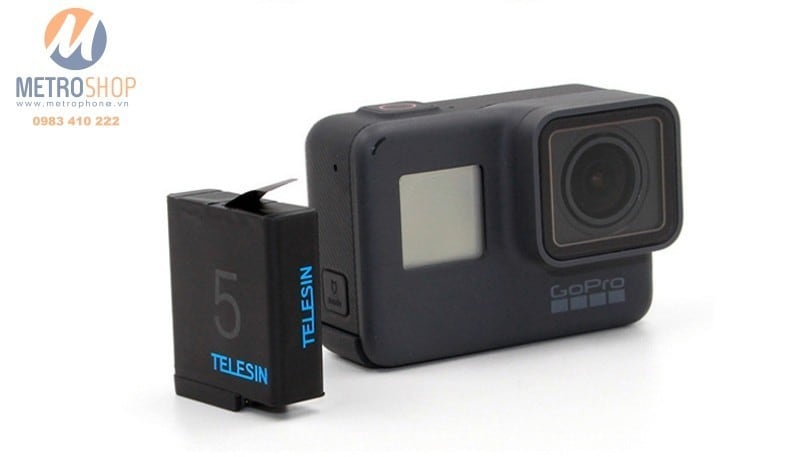 Pin GoPro 5 / 6 Telesin - Metrophone.vn