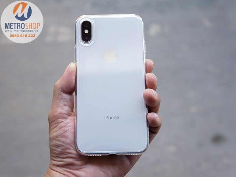 Ốp lưng trong suốt iPhone X / iPhone 10 Hoco