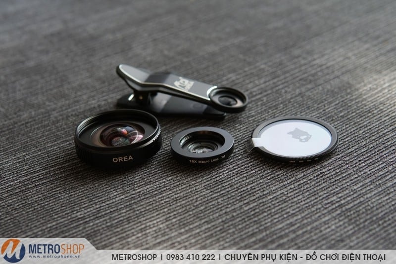 Ống kính góc rộng Orea 17mm cho điện thoại - Metrophone.vn