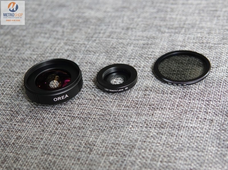 Ống kính góc rộng cho điện thoại Orea 17mm - Metrophone