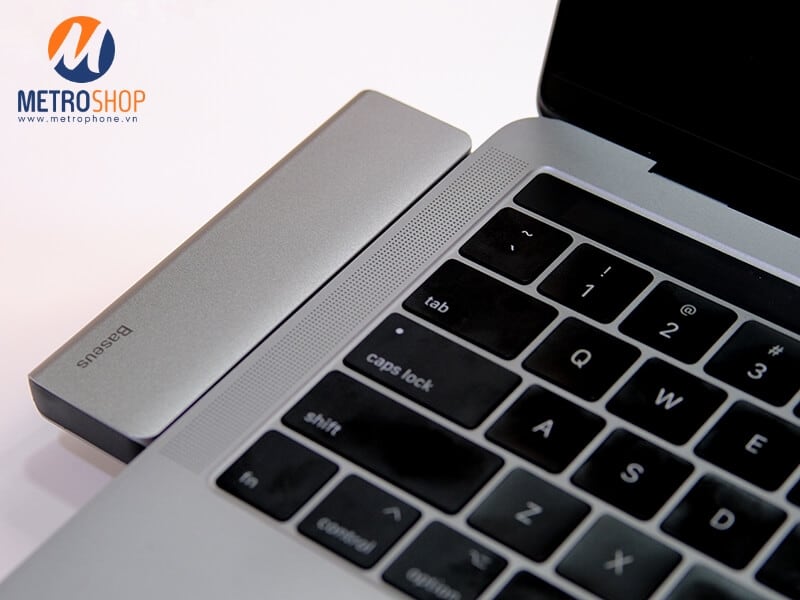 Hub Type-C mở rộng kết nối Macbook và Laptop Baseus