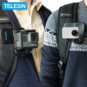 Kẹp dây Balo gắn GoPro 7 / 6 / 5 / Action cam Telesin chính hãng