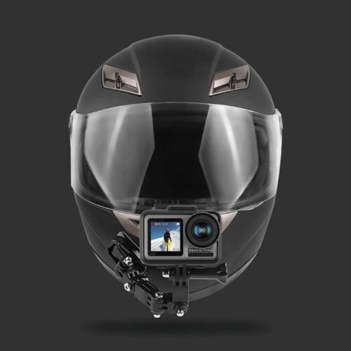 Ngàm dán mũ bảo hiểm gắn GoPro / Action Cam