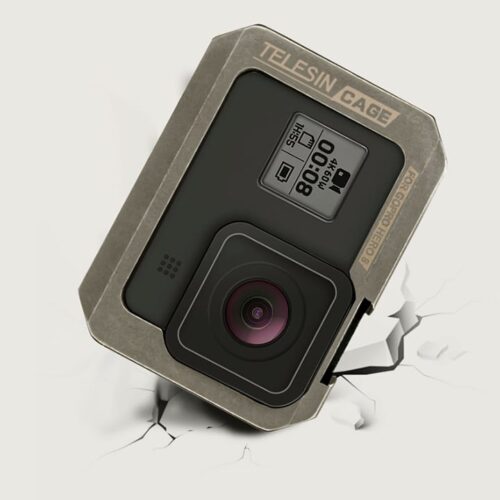 Khung kim loại bảo vệ GoPro 8 Telesin chính hãng