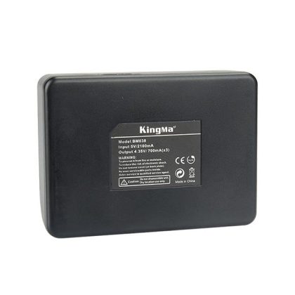Sạc và pin cho Xiaomi Yi2-4K chính hãng Kingma
