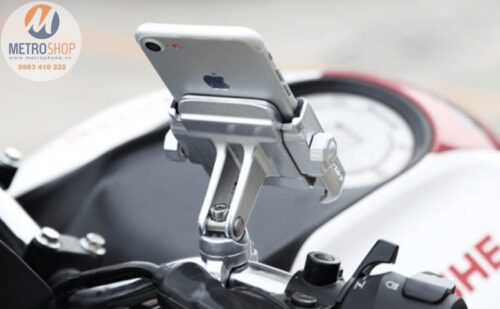 Giá đỡ điện thoại trên xe máy mô tô - Metrophone.vn