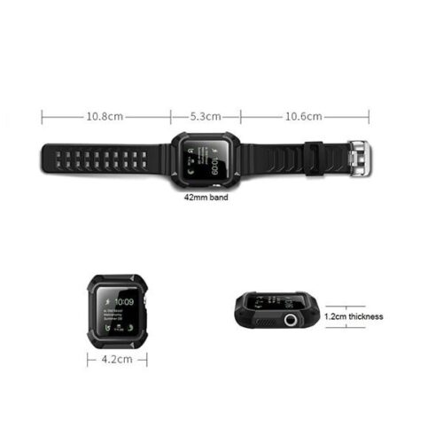 Ốp bảo vệ kiêm dây cho Apple Watch Series 3 / 2 / 1