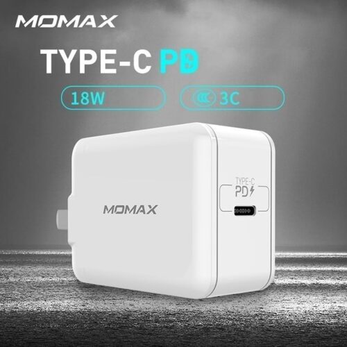 Bộ sạc nhanh iPhone 18W chuẩn PD Momax chính hãng
