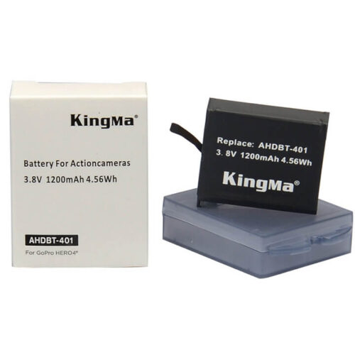 Sạc và pin cho GoPro 4 Kingma