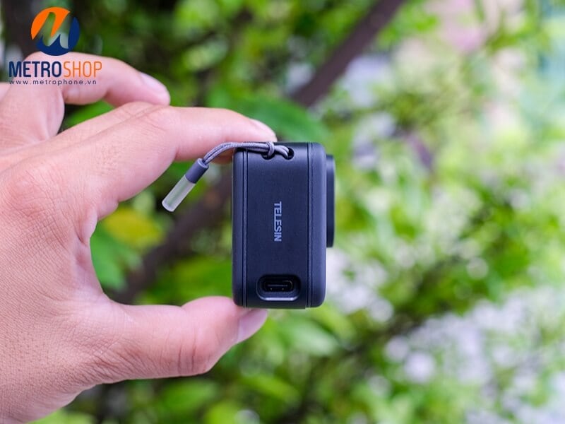 Nắp pin GoPro 9 tích hợp cổng sạc Telesin