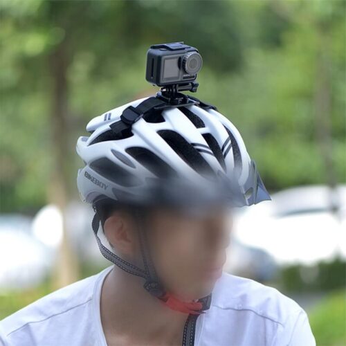 Dây gắn GoPro lên nón bảo hiểm xe đạp Kingma