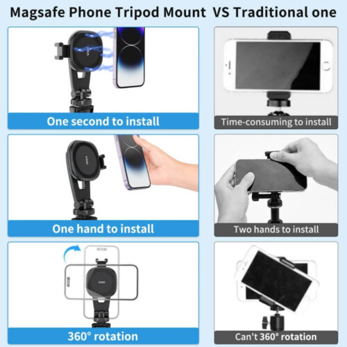 Giá đỡ Magsage iPhone gắn tripod VRIG MG-03