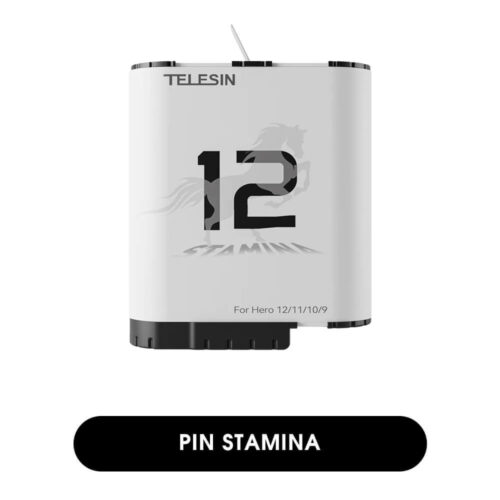 Pin GoPro Hero 12 / 11 / 10 / 9 Telesin Stamina
