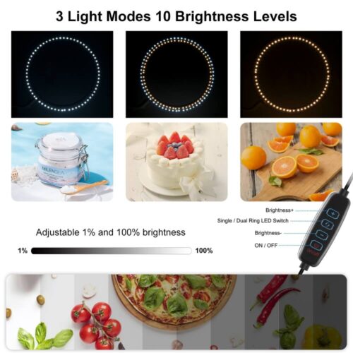 Lồng chụp sản phẩm 40x40cm tích hợp đèn LED Puluz PU5044BD