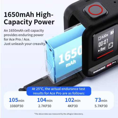 Pin insta360 Ace Pro & Ace 1650mAh aMagisn