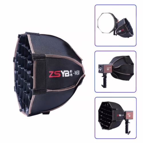 Softbox Bát Giác cho đèn LED cầm tay ZSYB M30