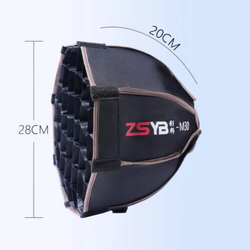 Softbox Bát Giác cho đèn LED cầm tay ZSYB M30