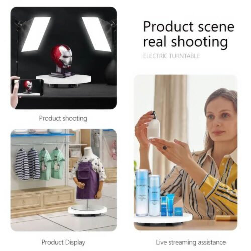 Đế xoay sản phẩm quay video chụp hình NEW V3