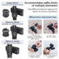 Kẹp giữ gậy Action Cam gắn Balo - thắt lưng aMagisn AM12
