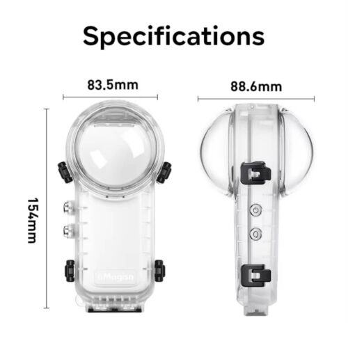 Khung chống nước insta360 X4 lặn biển aMagisn