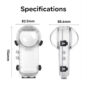 Khung chống nước insta360 X4 lặn biển aMagisn