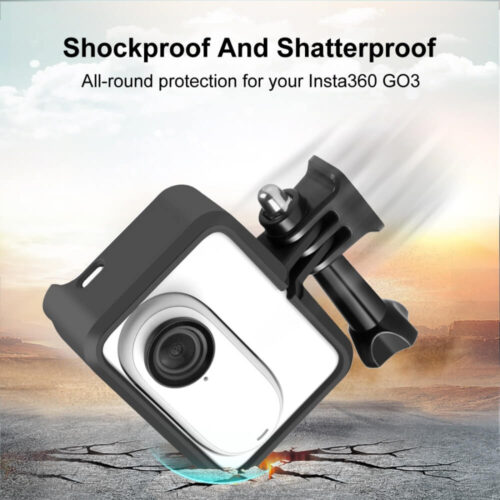 Khung insta360 GO 3S / GO 3 ngàm GoPro Puluz