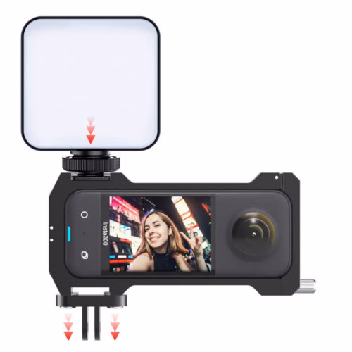 Khung kim loại bảo vệ insta360 X3 new 2025