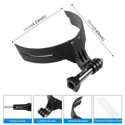 Mount GoPro gắn cằm nón bảo hiểm FullFace Puluz