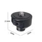Ốc chuyển 1/4" sang 1/4" điều chỉnh góc