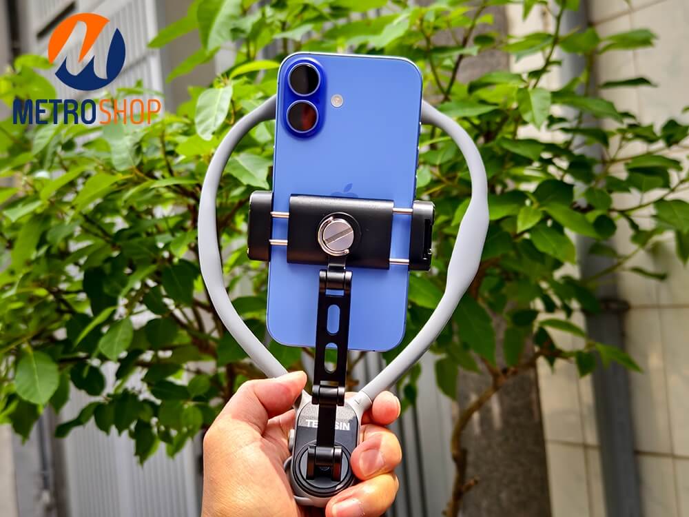 Vòng đeo cổ điện thoại - insta360 quay POV Telesin