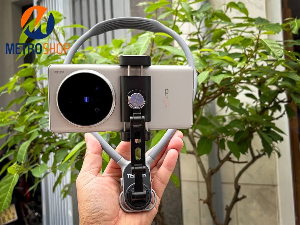 Vòng đeo cổ điện thoại - insta360 quay POV Telesin