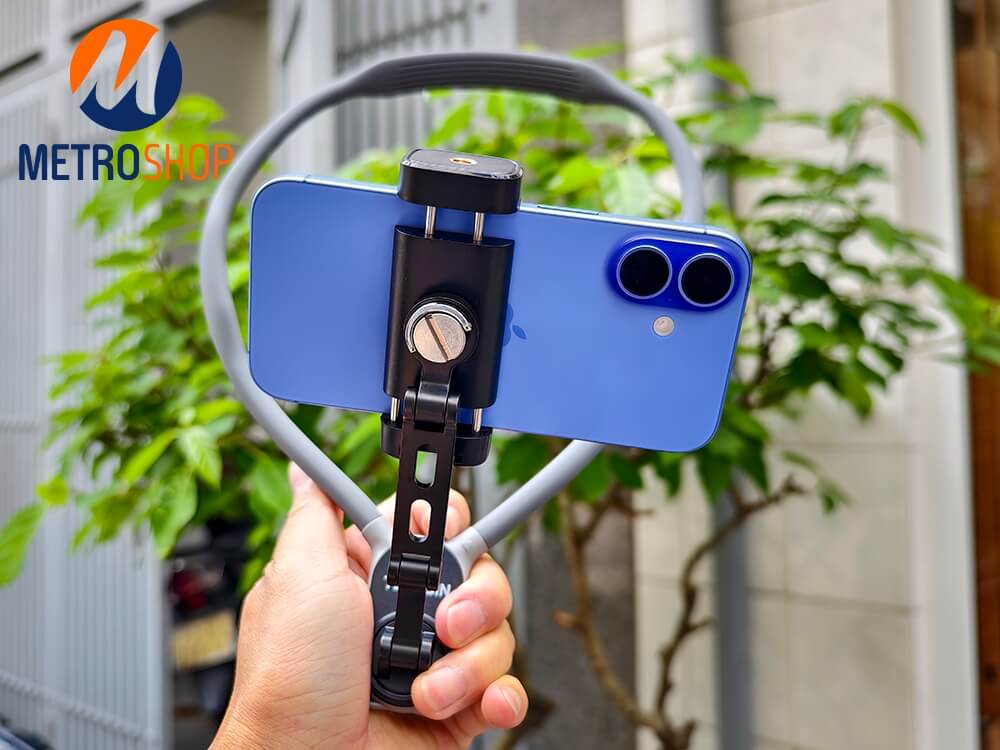 Vòng đeo cổ điện thoại - insta360 quay POV Telesin