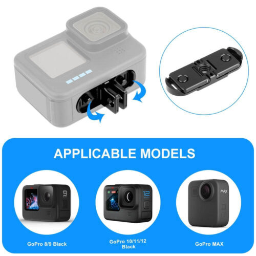 Bộ chuyển ngàm GoPro 12-8 sang thao tác nhanh GoPro 13