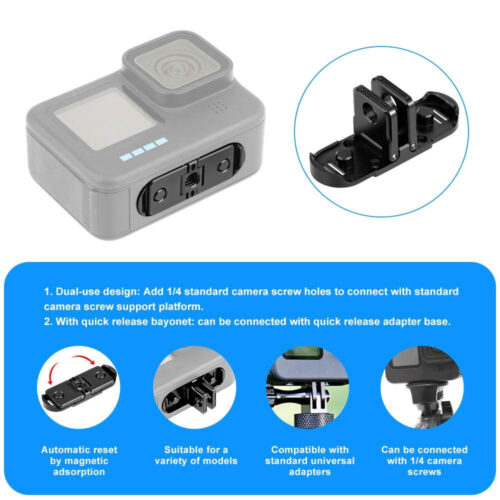 Bộ chuyển ngàm GoPro 12-8 sang thao tác nhanh GoPro 13