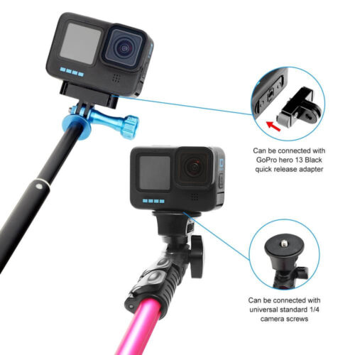 Bộ chuyển ngàm GoPro 12-8 sang thao tác nhanh GoPro 13