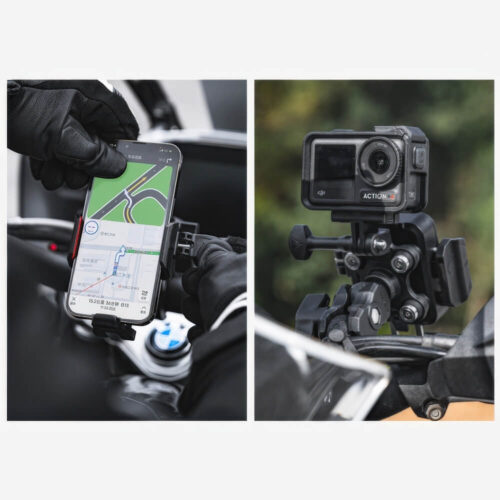Giá đỡ điện thoại xe máy Motowolf MH1