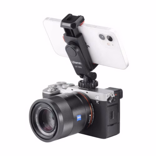 Kẹp điện thoại lên máy ảnh xoay 360 Ulanzi ST-06S