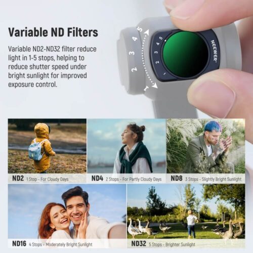 ND / CPL Filter cho DJI Osmo Pocket 3 NEEWER