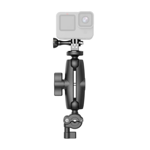 Pat gắn Insta360 - GoPro lên thân kính xe máy / ghế ô tô