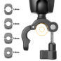 Pat gắn Insta360 - GoPro lên thân kính xe máy / ghế ô tô