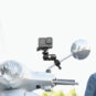 Pat gắn Insta360 - GoPro lên thân kính xe máy / ghế ô tô