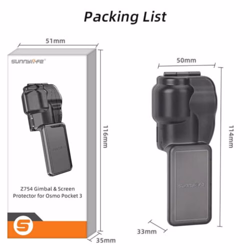 Vỏ bảo vệ DJI Osmo Pocket 3 Sunnylife Z754