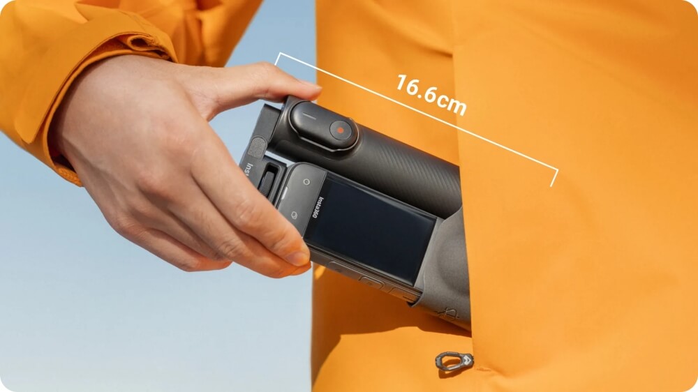 Gậy remote insta360 Foldable 2-in-1 Selfie Stick - Kèm remote